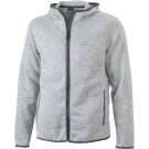 Men's Knitted Fleece Hoody inkl. Grünwald-Logo auf Rücken